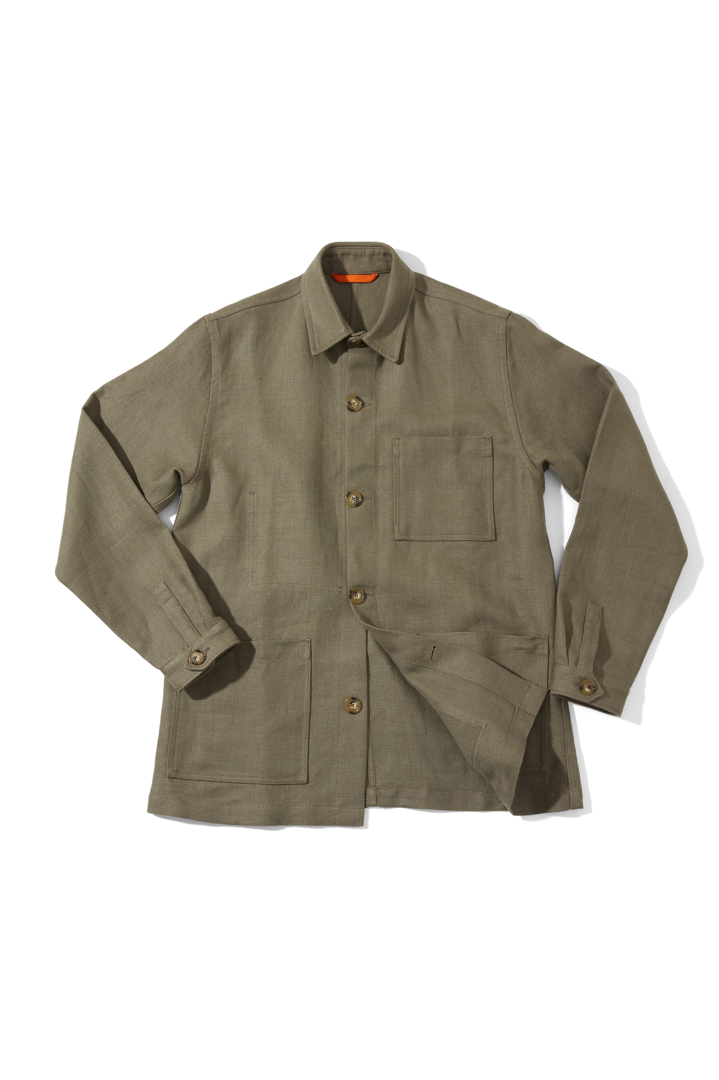 Medium Weight Railway Jacket Khaki