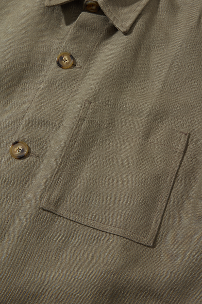 Medium Weight Railway Jacket Khaki