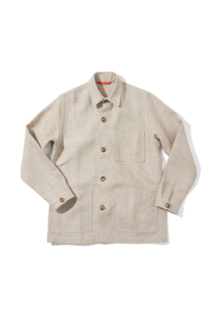 Medium Weight Railway Jacket Oatmeal