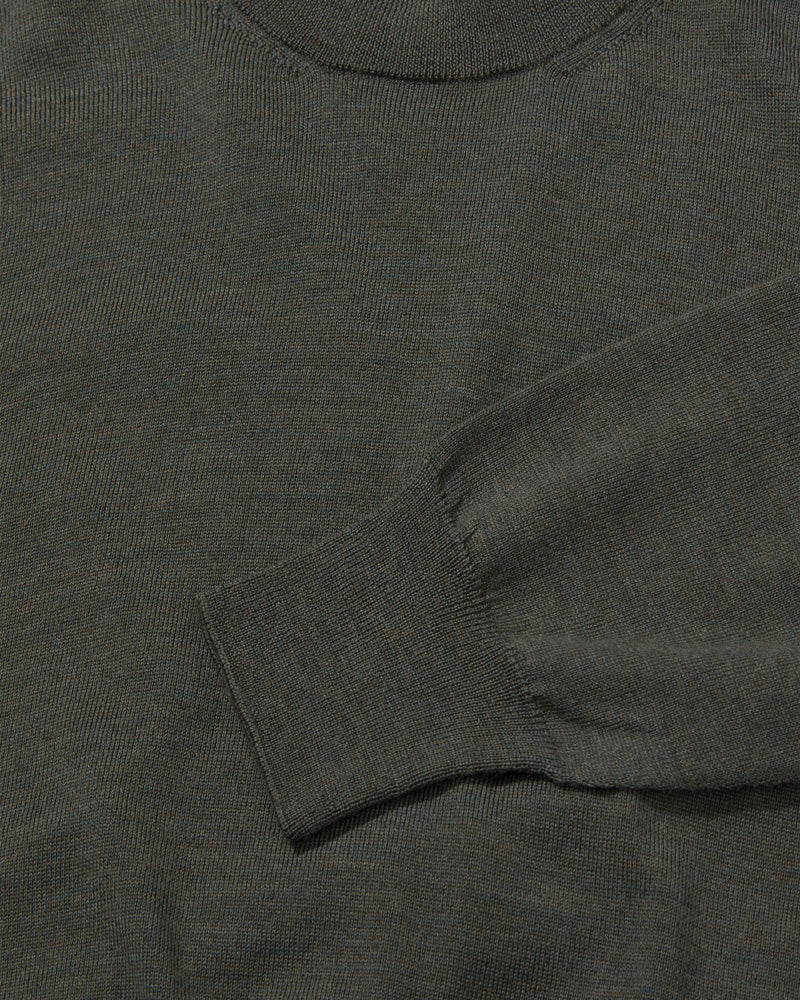 Merino High Neck Crew Fir