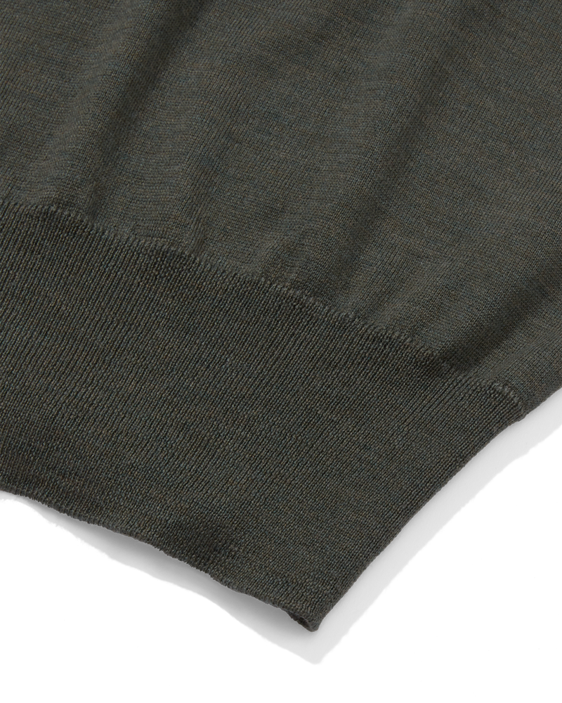 Merino High Neck Crew Fir