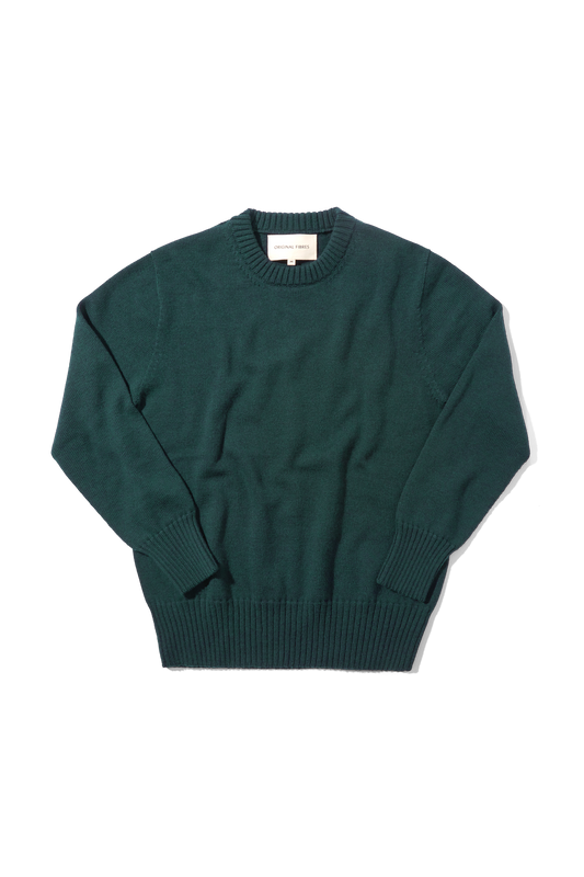 Merino Crewneck Jumper Pine Green