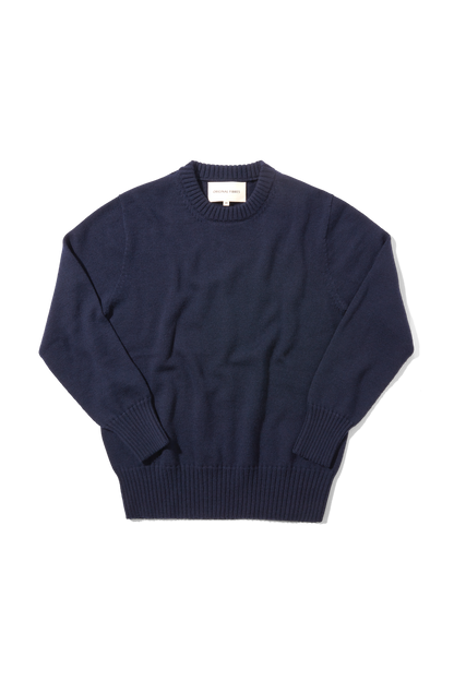 Merino Crewneck Jumper Deep Navy