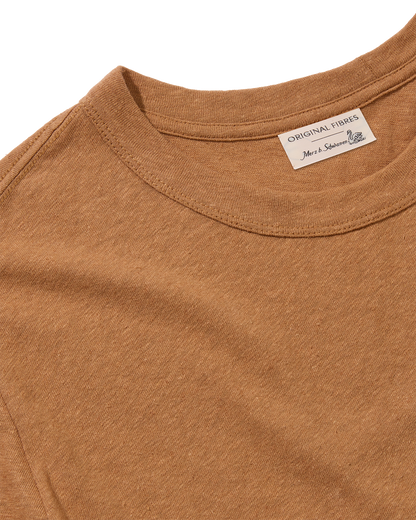 MbS X OF T Shirt Caramel