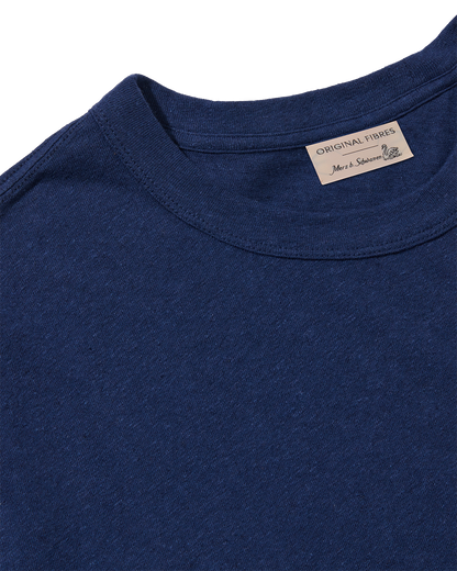 MbS X OF T Shirt Ink Blue