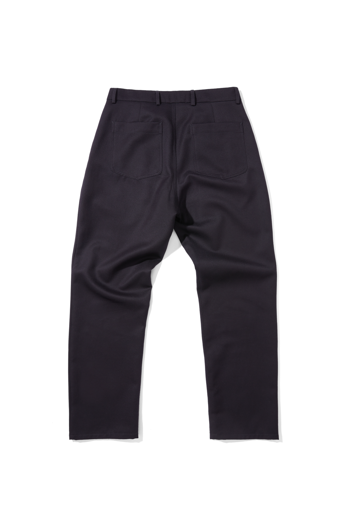 Pre order - Wool Straight Leg Trouser Navy