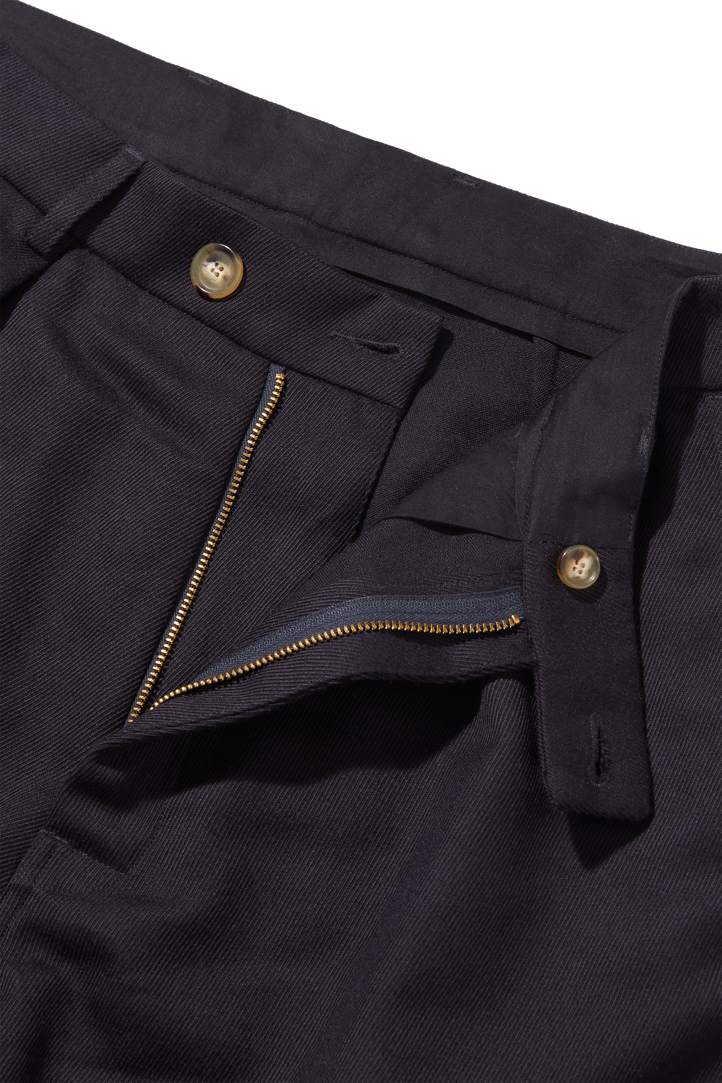 Pre order - Wool Straight Leg Trouser Navy