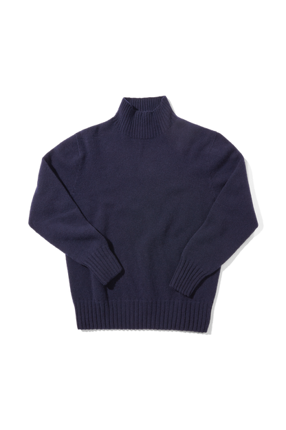 Super Geelong Mock Neck Midnight