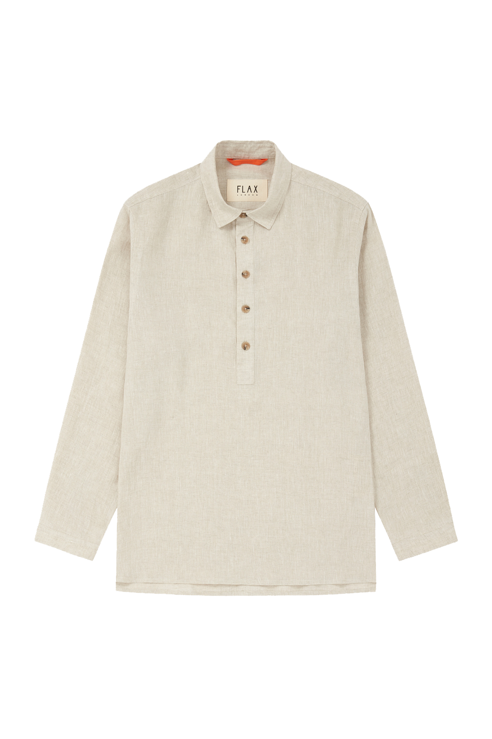 Midweight Linen Smock Oatmeal