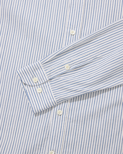 Organic Cotton Signature Shirt Hickory Stripe