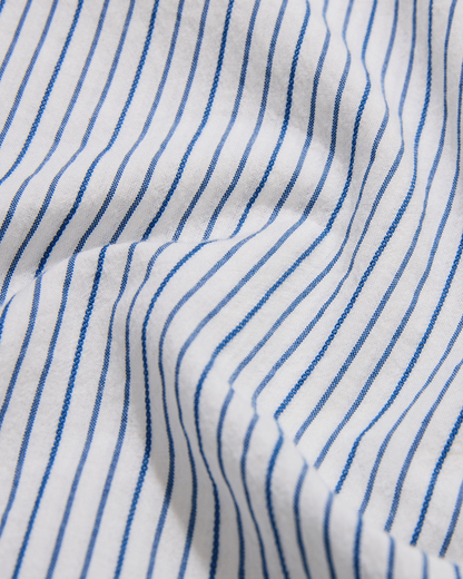 Organic Cotton Signature Shirt Hickory Stripe
