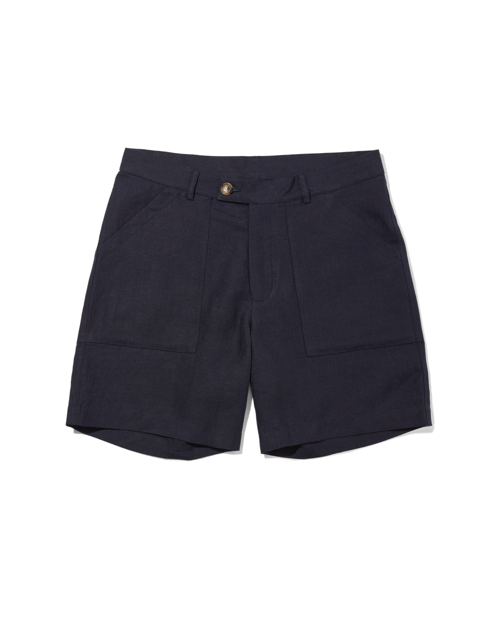 Patch Pocket Shorts Navy Blue