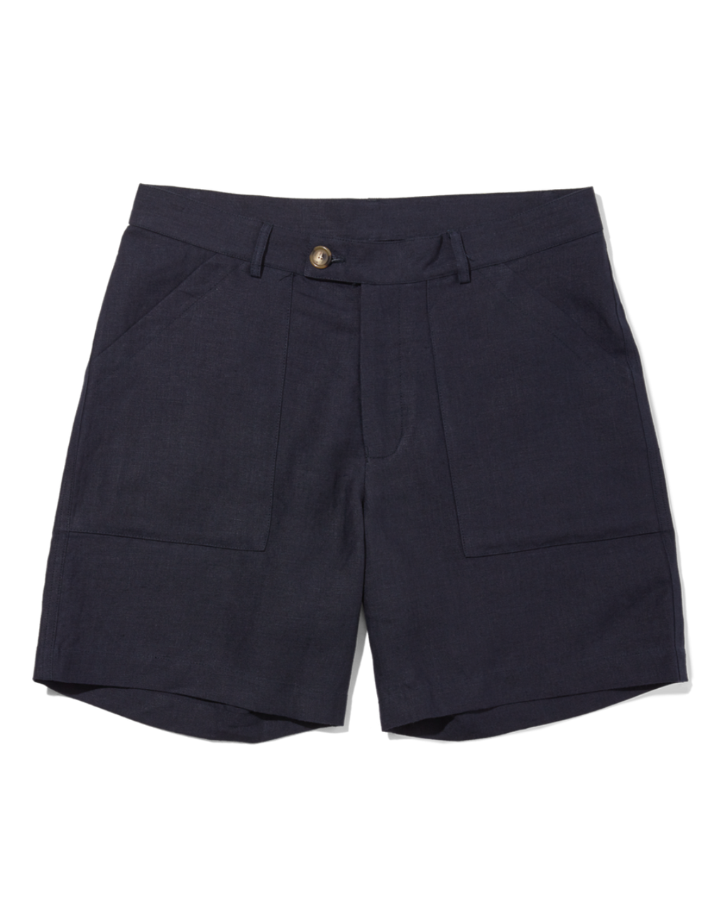 Patch Pocket Shorts Navy Blue