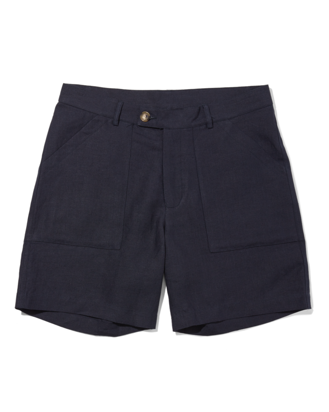 Patch Pocket Shorts Navy Blue