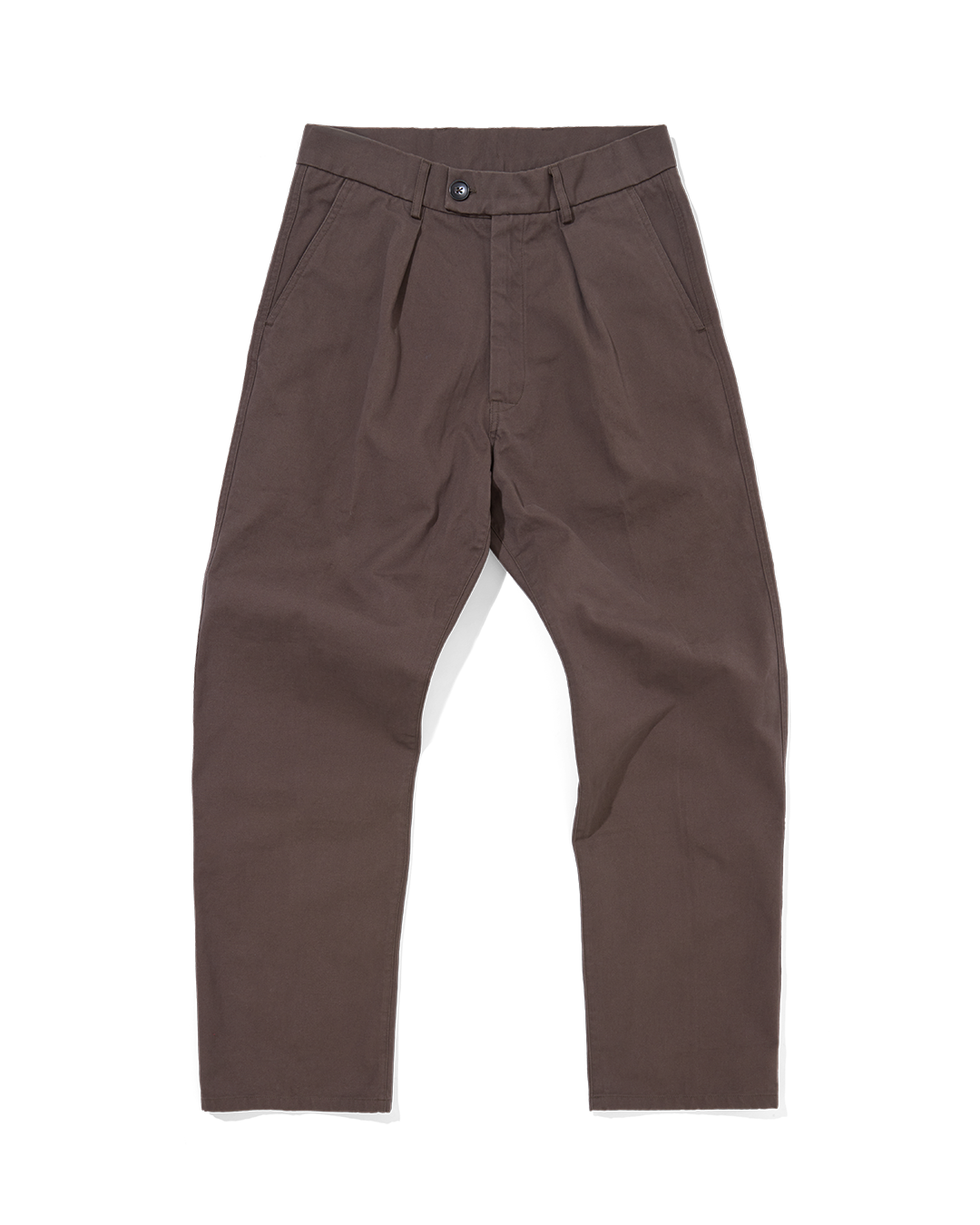 Straight Leg Trouser Umber Brown