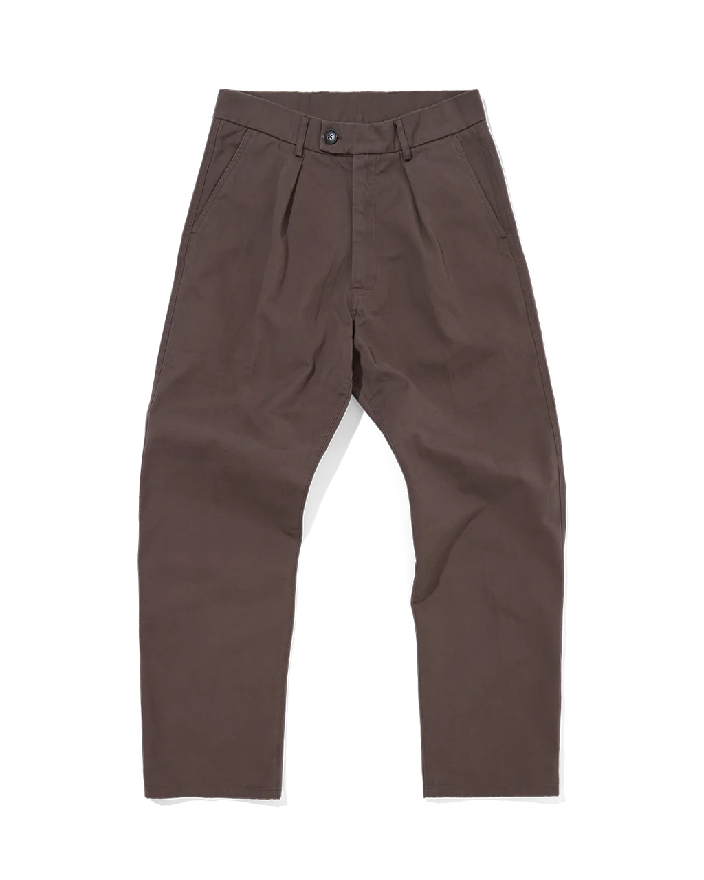 Straight Leg Trouser Umber Brown