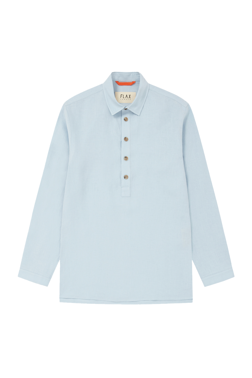 Midweight Linen Smock Powder Blue