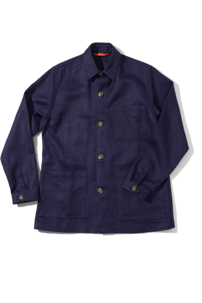 Midweight Railway Jacket Night Blue