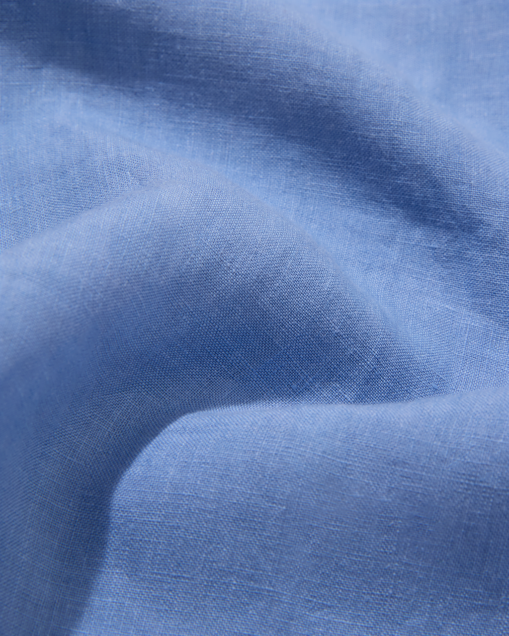 Linen Short Sleeve Smock Holiday Blue