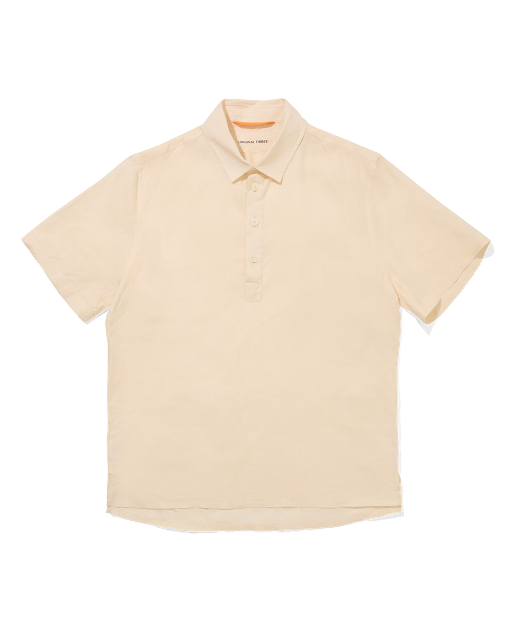 Linen Short Sleeve Smock Oyster