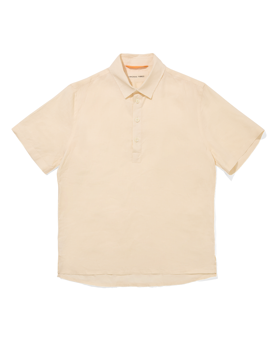 Linen Short Sleeve Smock Oyster