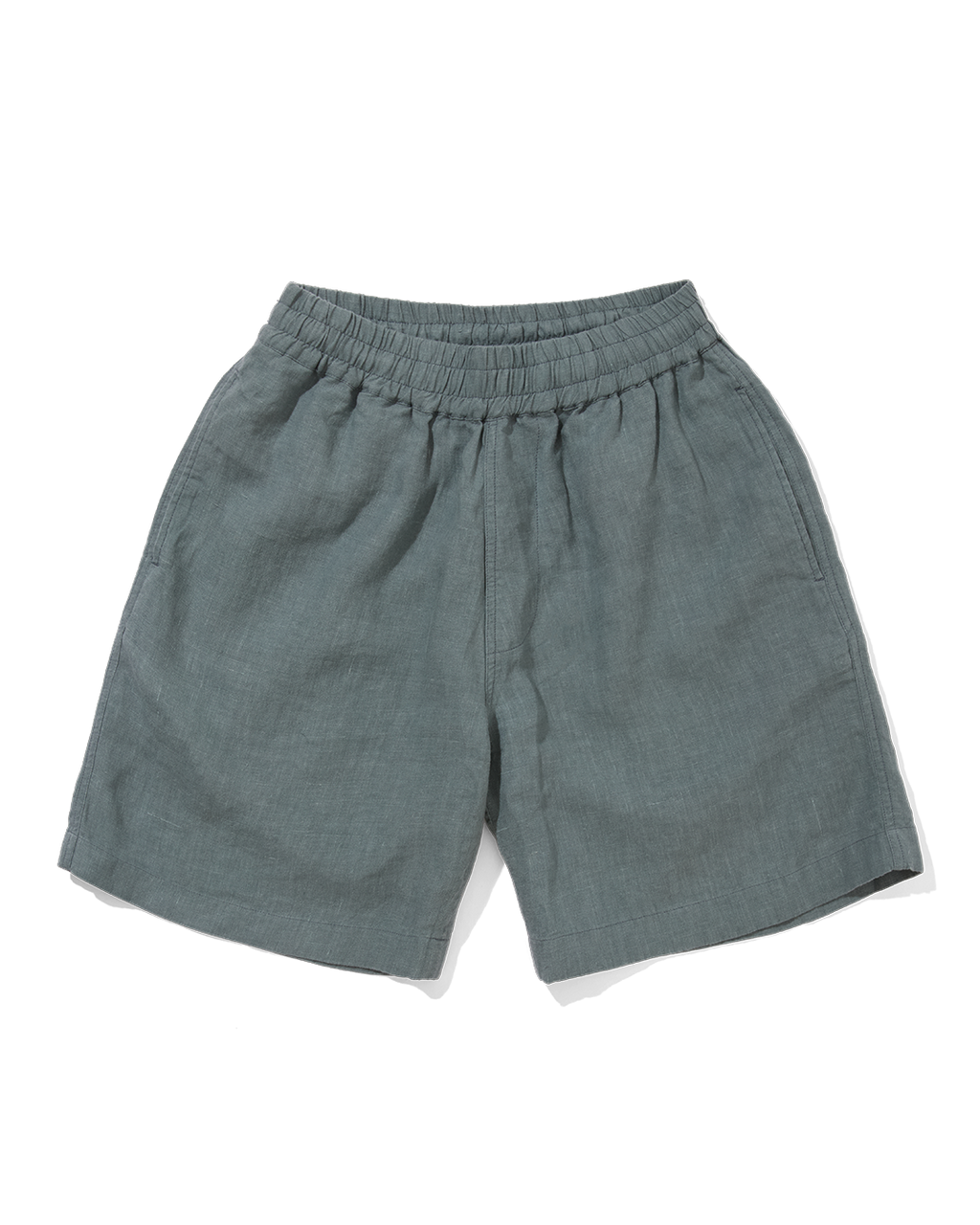 Linen Easy Shorts Soft Jade