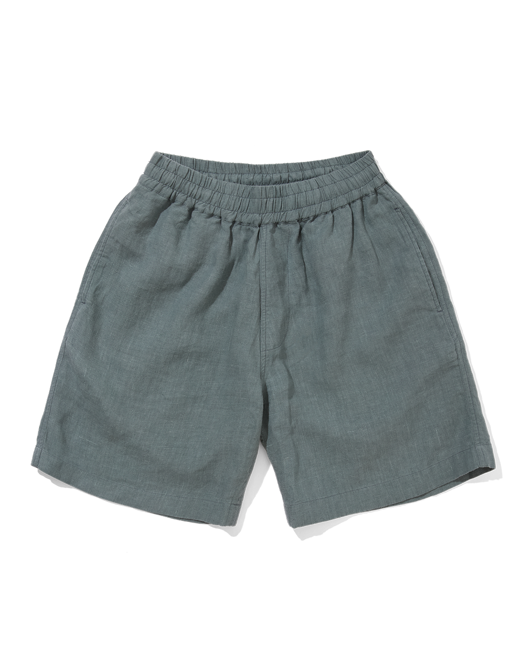 Linen Easy Shorts Soft Jade
