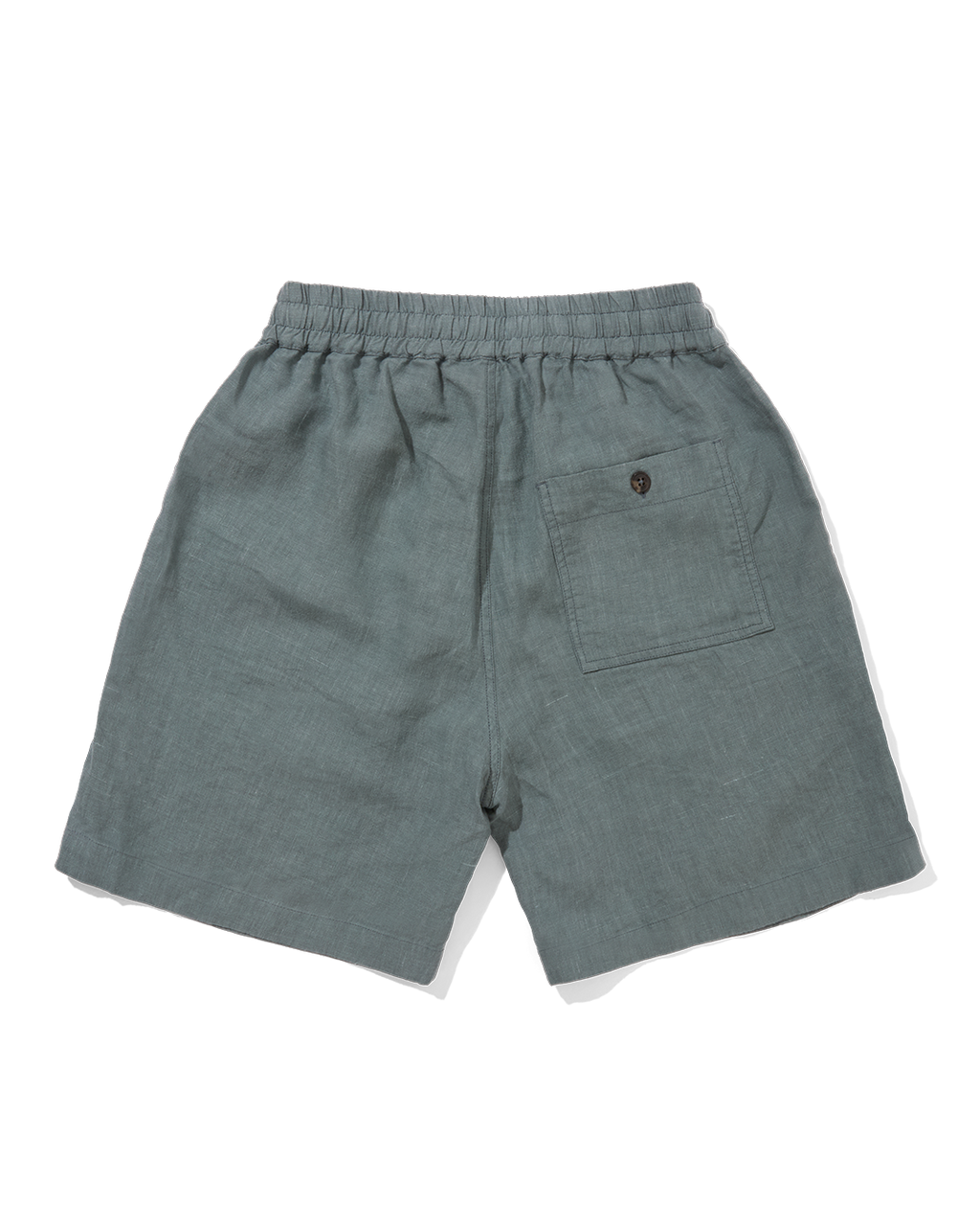 Linen Easy Shorts Soft Jade