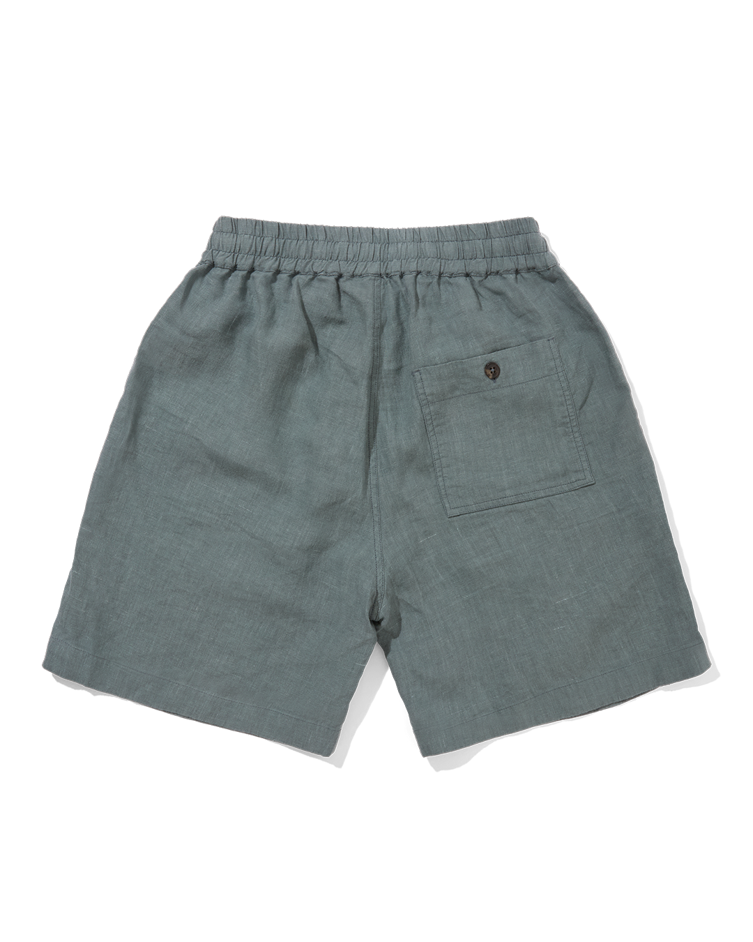 Linen Easy Shorts Soft Jade