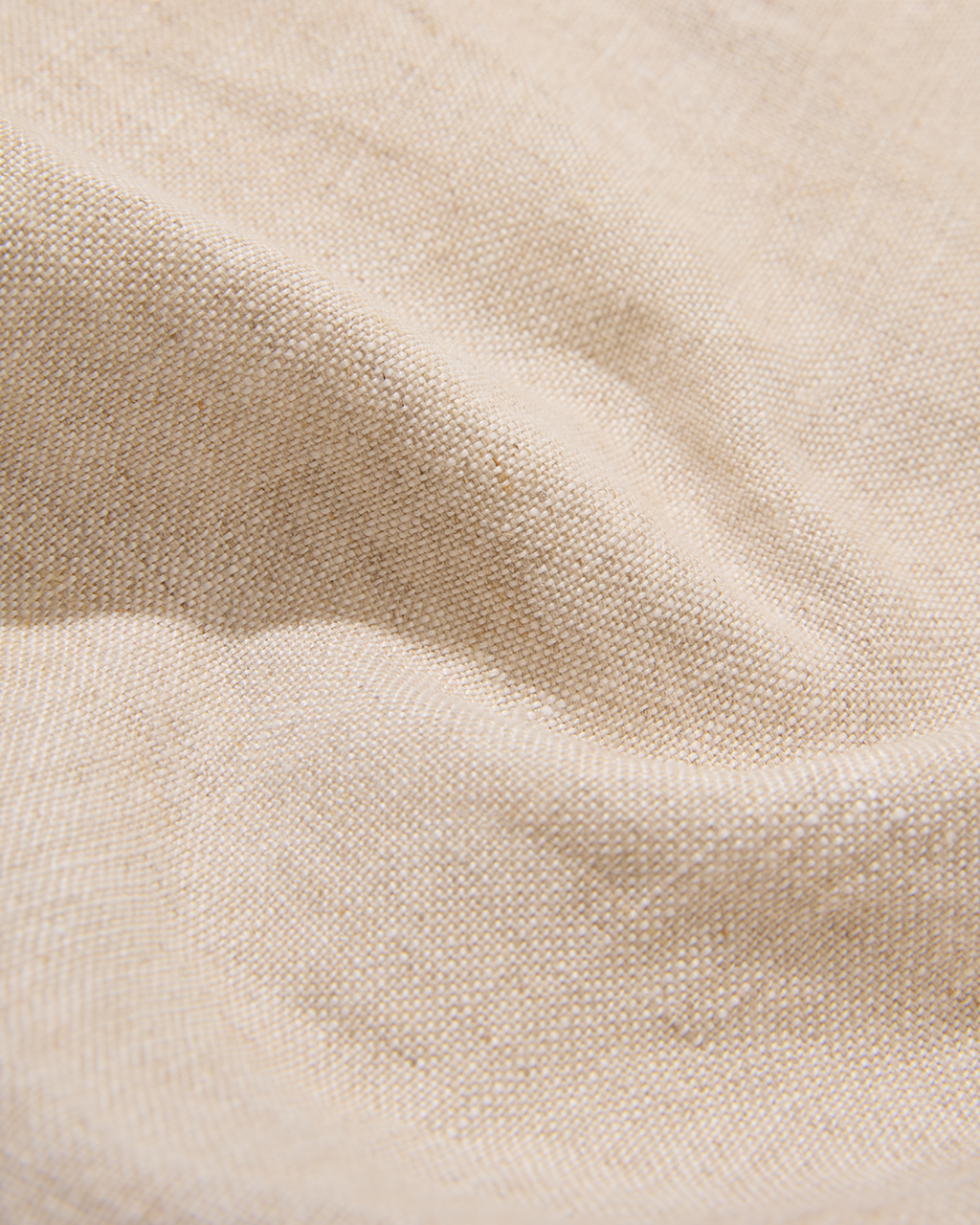 Linen Single Pleated Shorts Oatmeal
