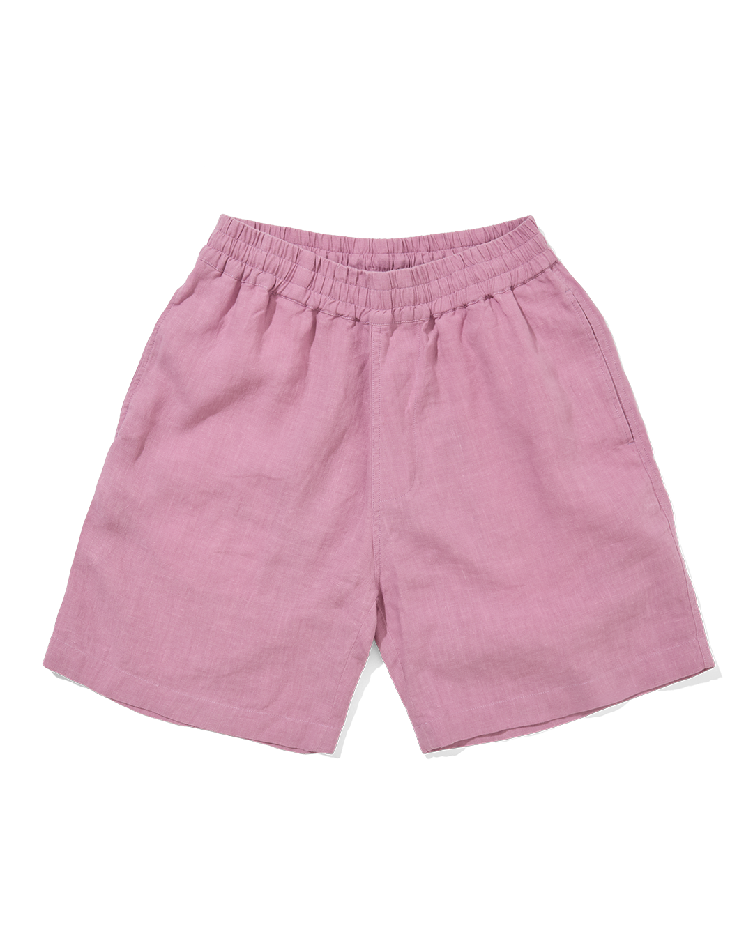 Linen Easy Shorts Washed Pink