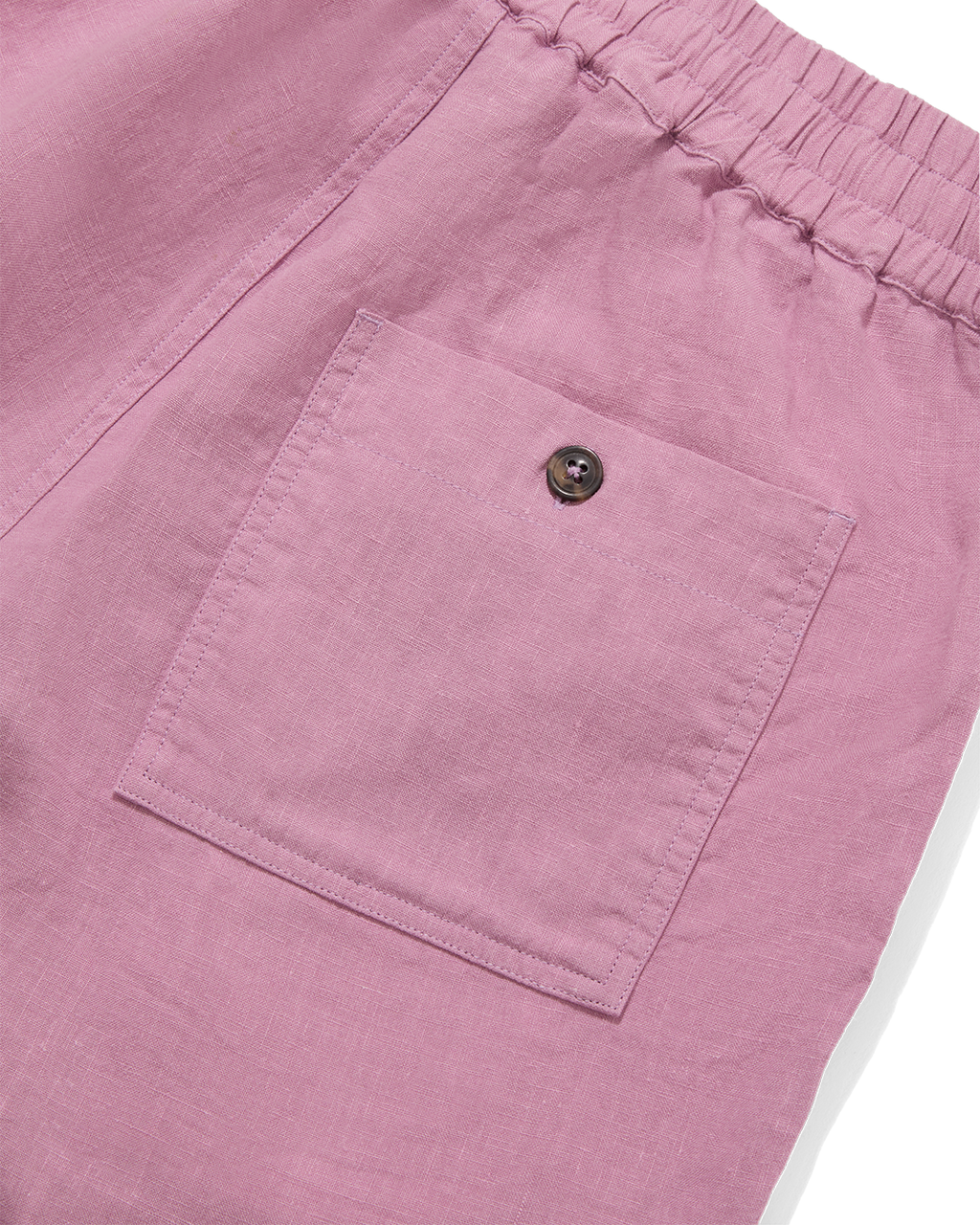 Linen Easy Shorts Washed Pink