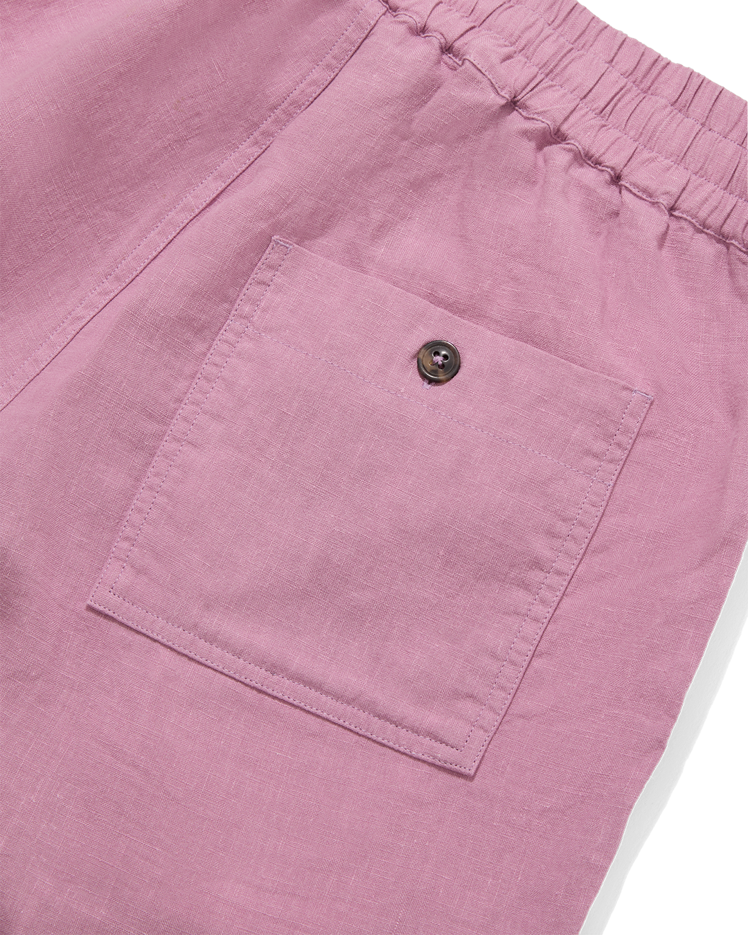Linen Easy Shorts Washed Pink
