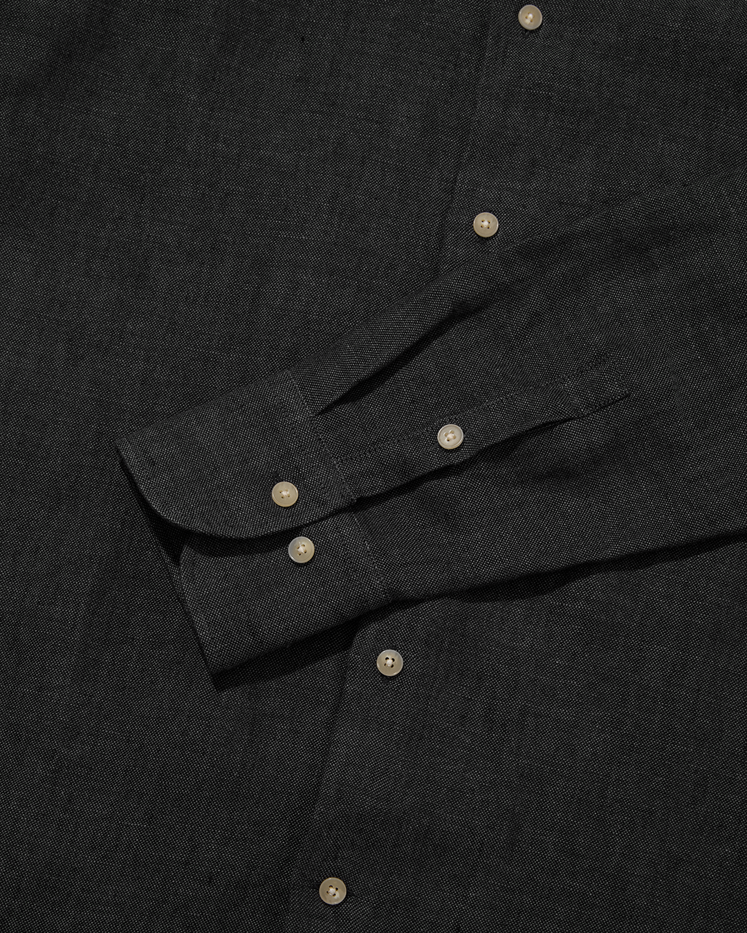 Heavy Linen Signature Charcoal Yarn-Dye