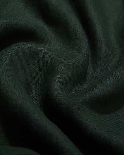 Heavy Linen Signature Forest Green