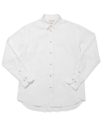Heavy Linen Signature White