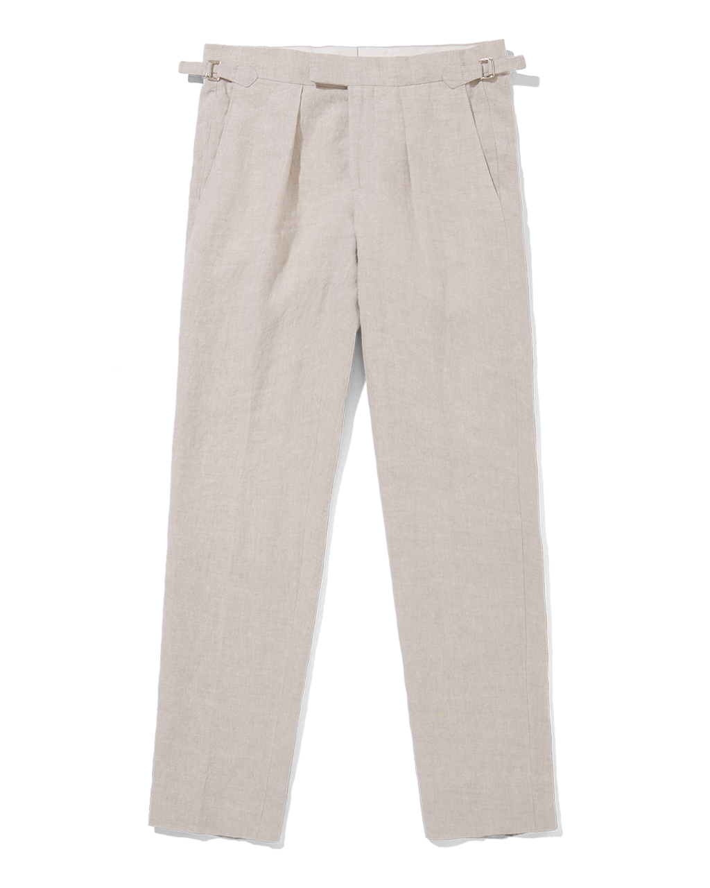 Laundered Linen Suit Trouser Oatmeal