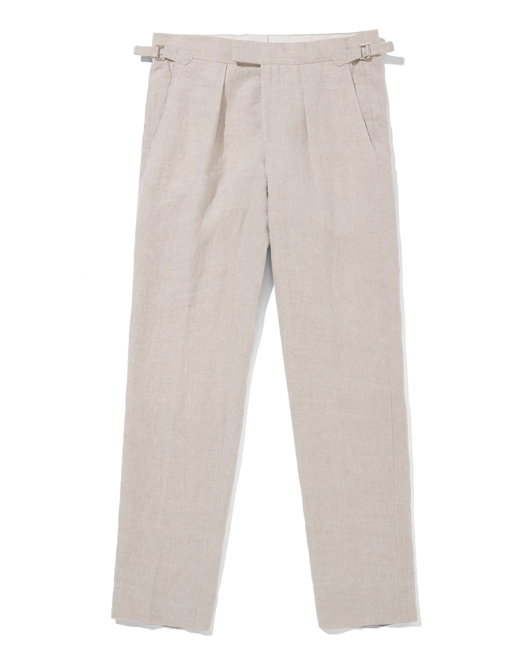 Laundered Linen Suit Trouser Oatmeal