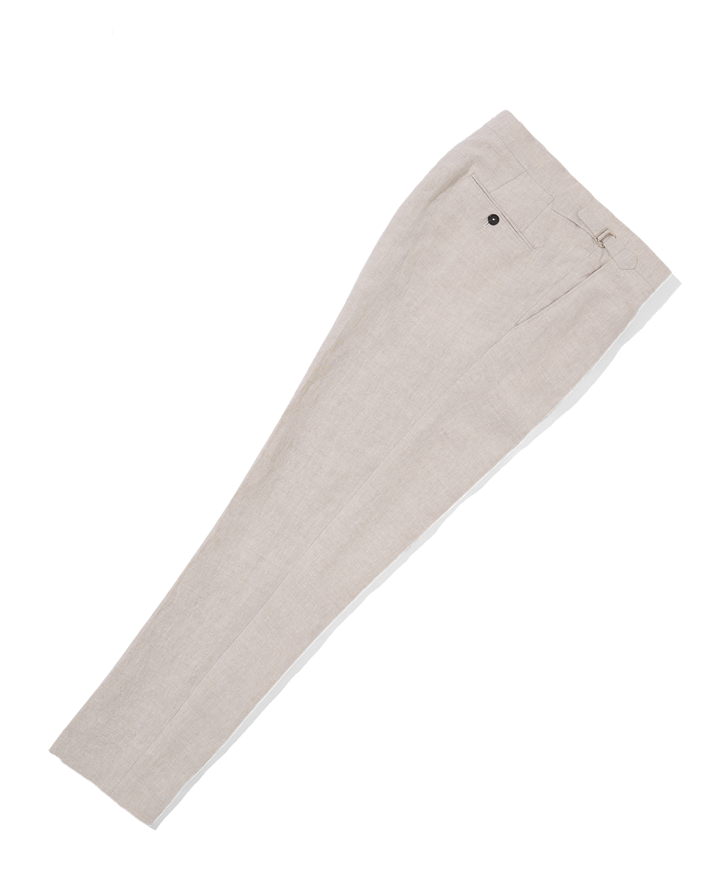 Laundered Linen Suit Trouser Oatmeal