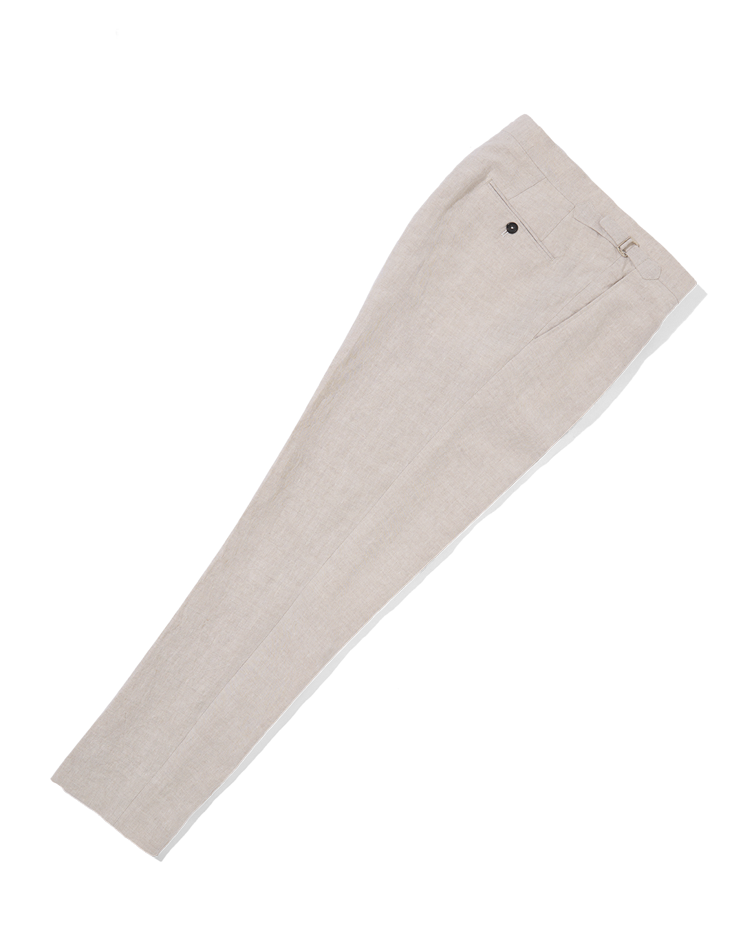 Laundered Linen Suit Trouser Oatmeal