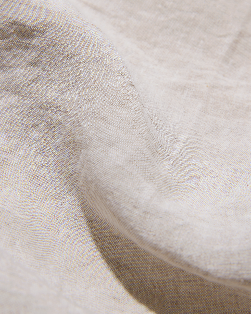 Laundered Linen Suit Trouser Oatmeal