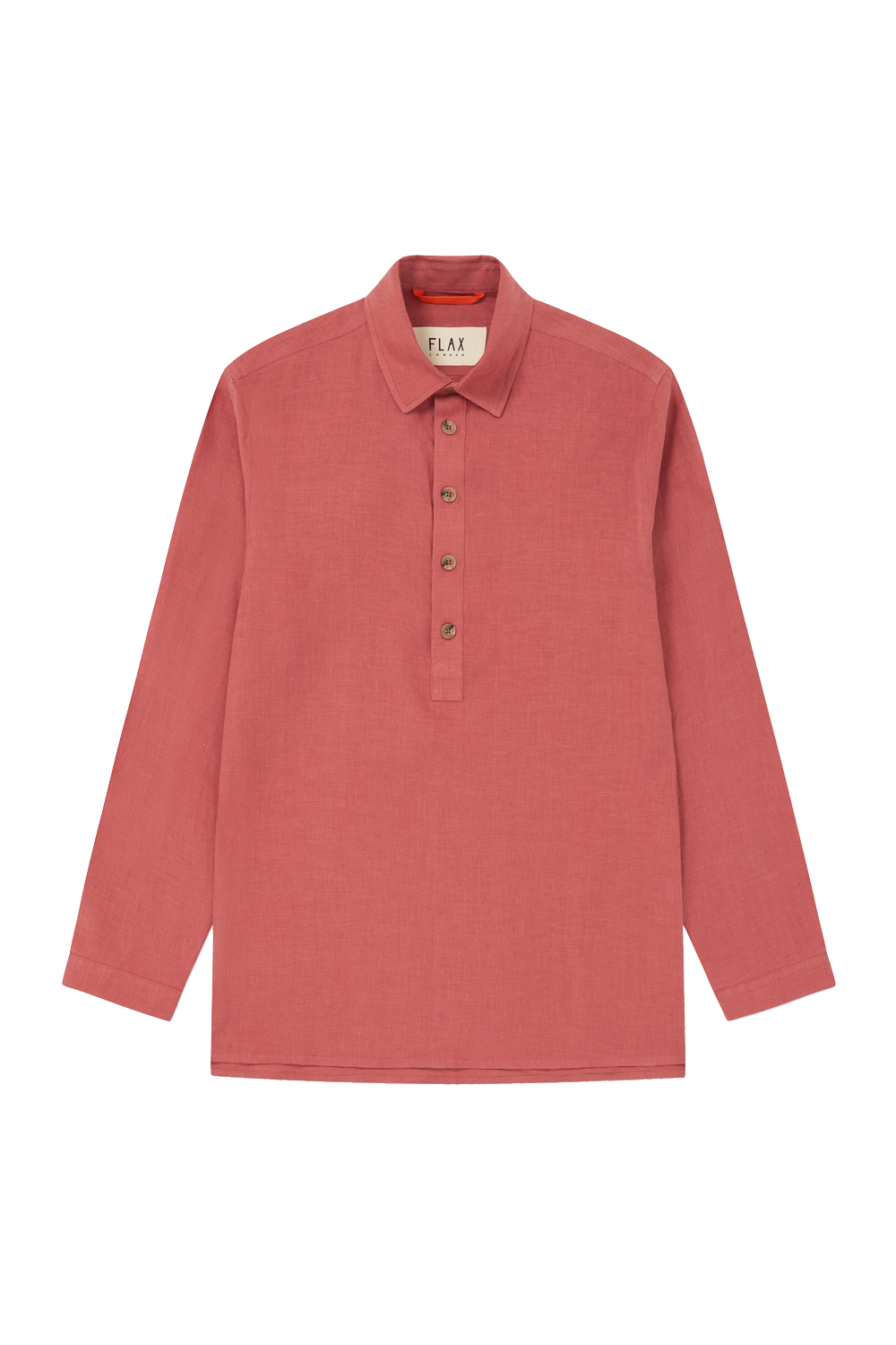 Midweight Linen Smock Terracotta Pink