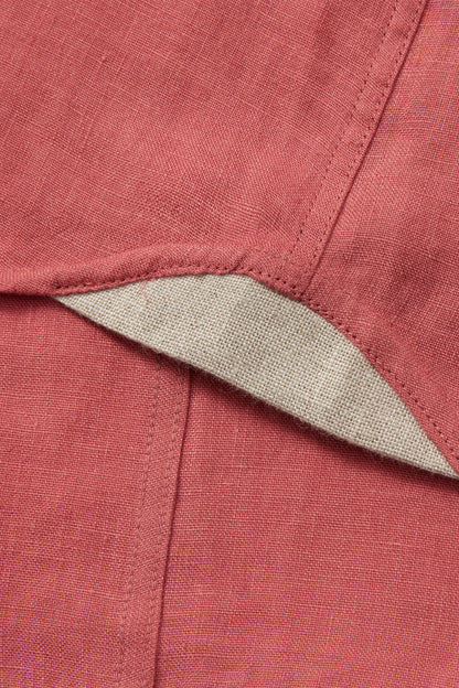 Midweight Linen Signature Terracotta Pink