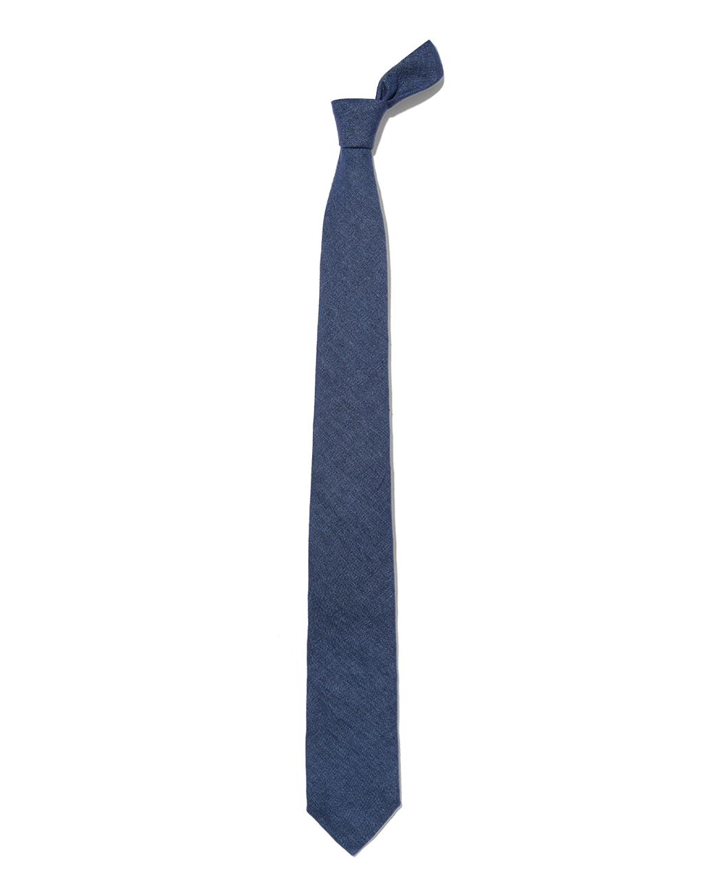 Linen Tie Denim Blue