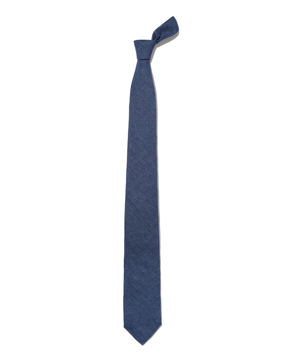 Linen Tie Denim Blue