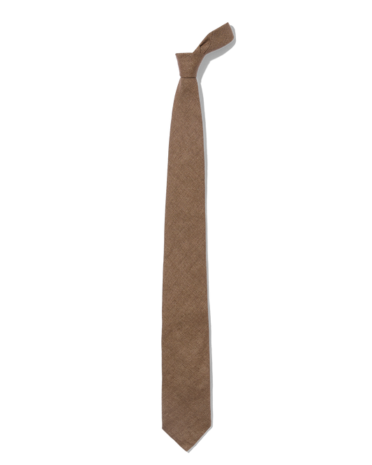 Linen Tie Chocolate