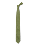 Linen Tie Pea Green