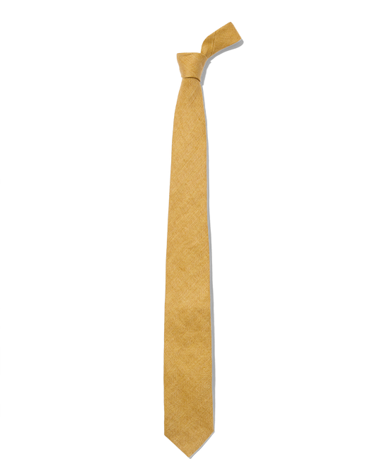 Linen Tie Ochre