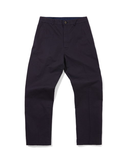 Cotton Chino Trouser Navy