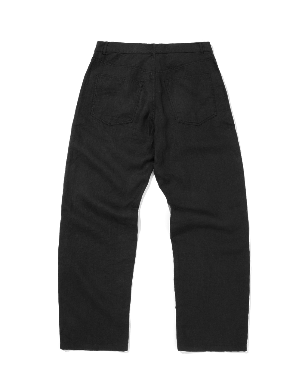 Midweight Linen Jean Black